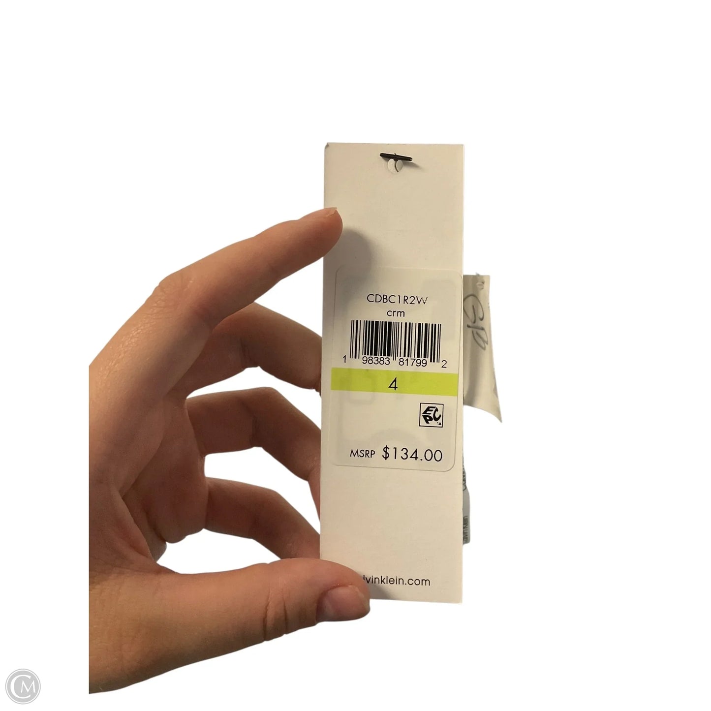 Dress Casual Short By Calvin Klein In White, Size: 4