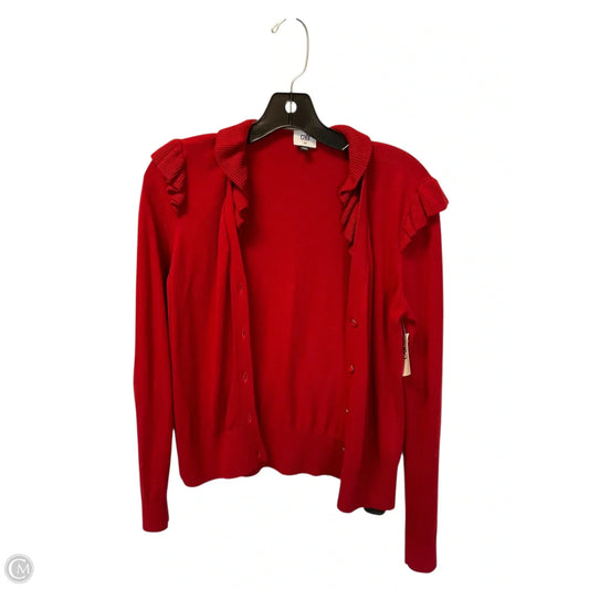 Cardigan By Cabi In Red, Size: Xs