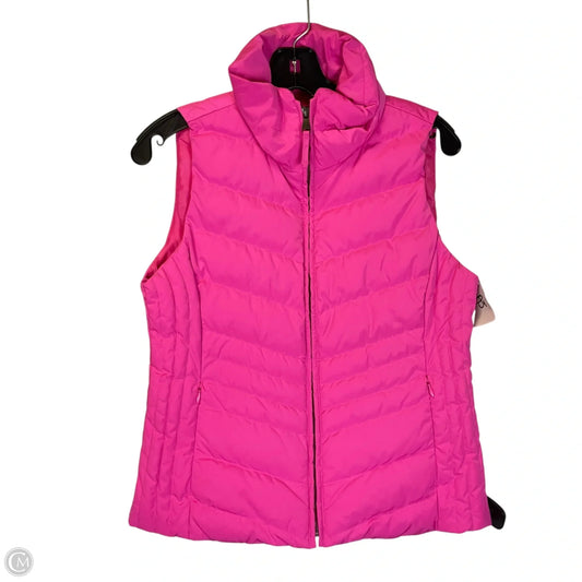 Vest Puffer & Quilted By Talbots In Pink, Size: S