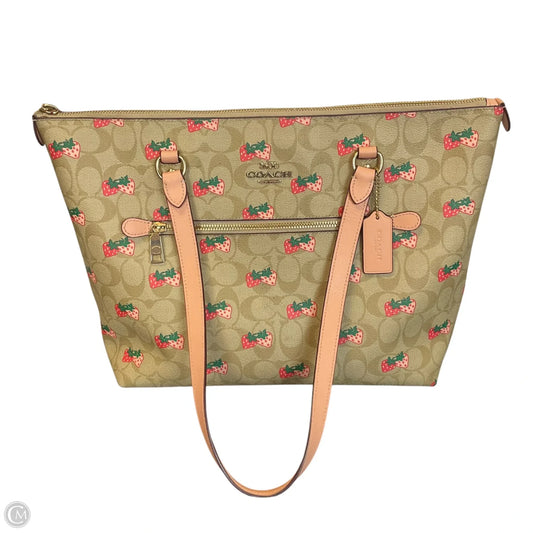 Handbag Designer By Coach, Size: Large
