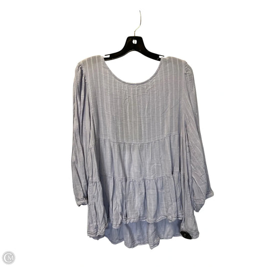 Top Long Sleeve By American Eagle In Purple, Size: Xl