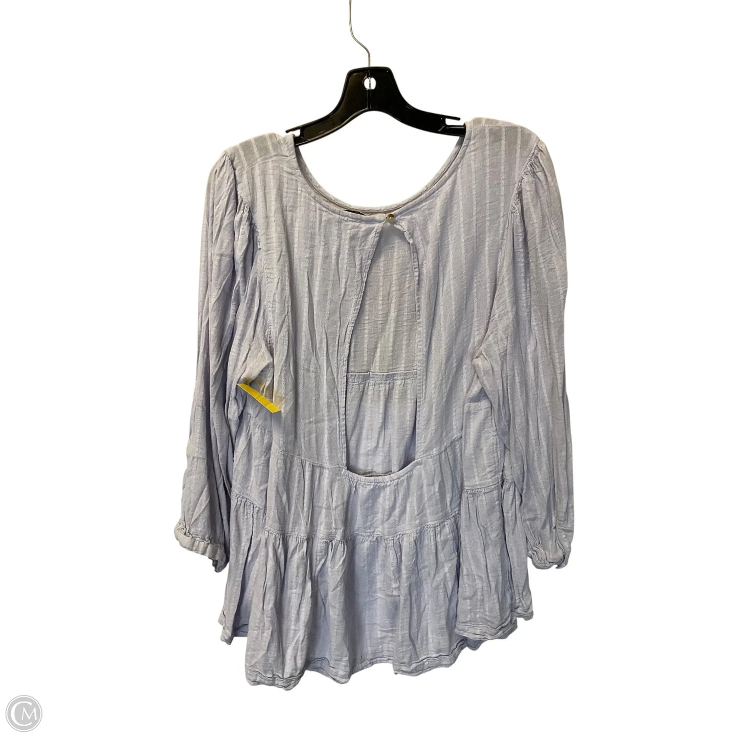 Top Long Sleeve By American Eagle In Purple, Size: Xl