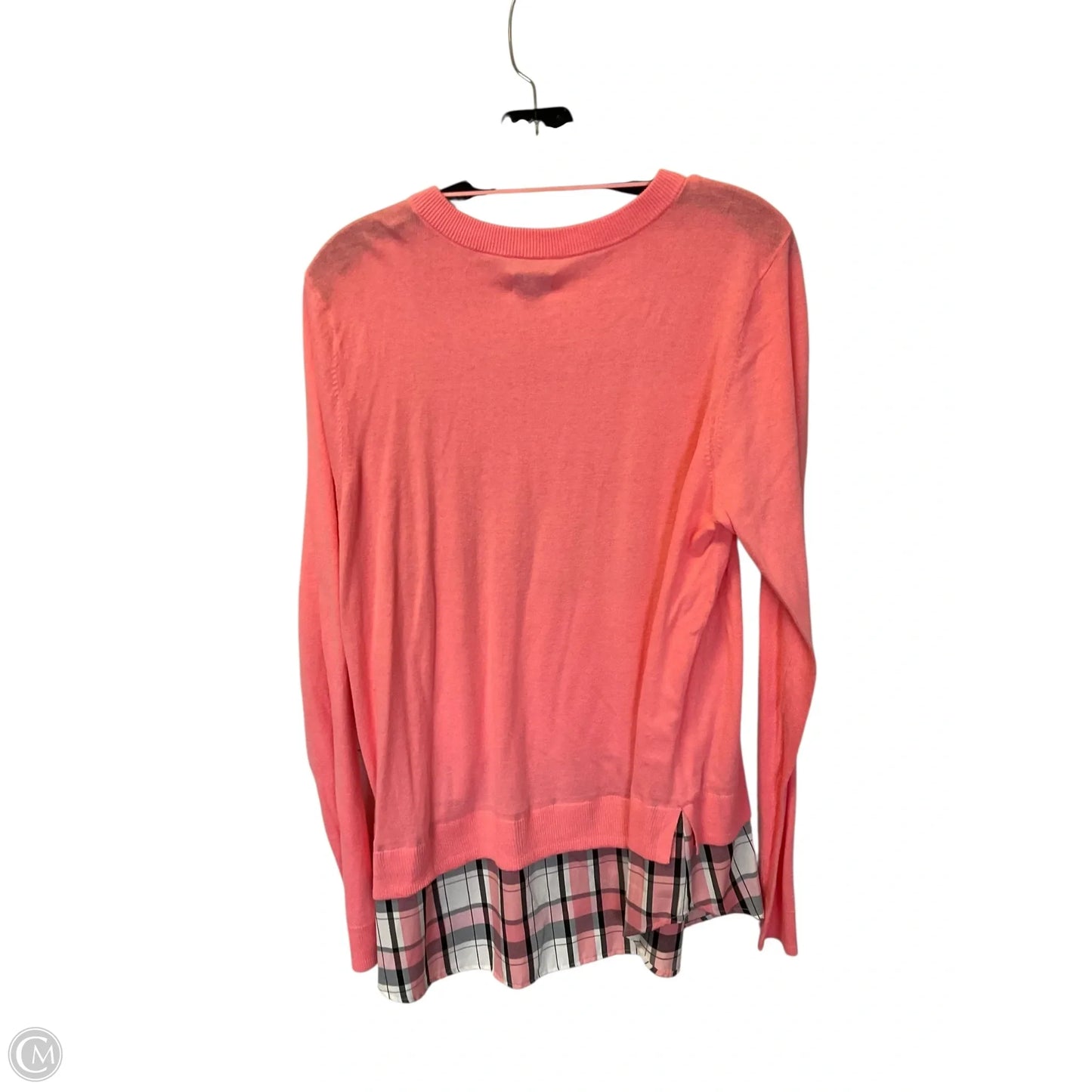 Top Long Sleeve By Crown And Ivy In Pink, Size: Xl
