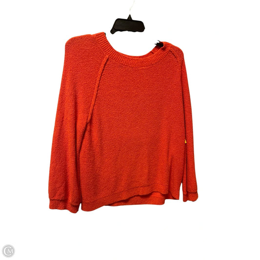 Sweater By Loft In Orange, Size: L