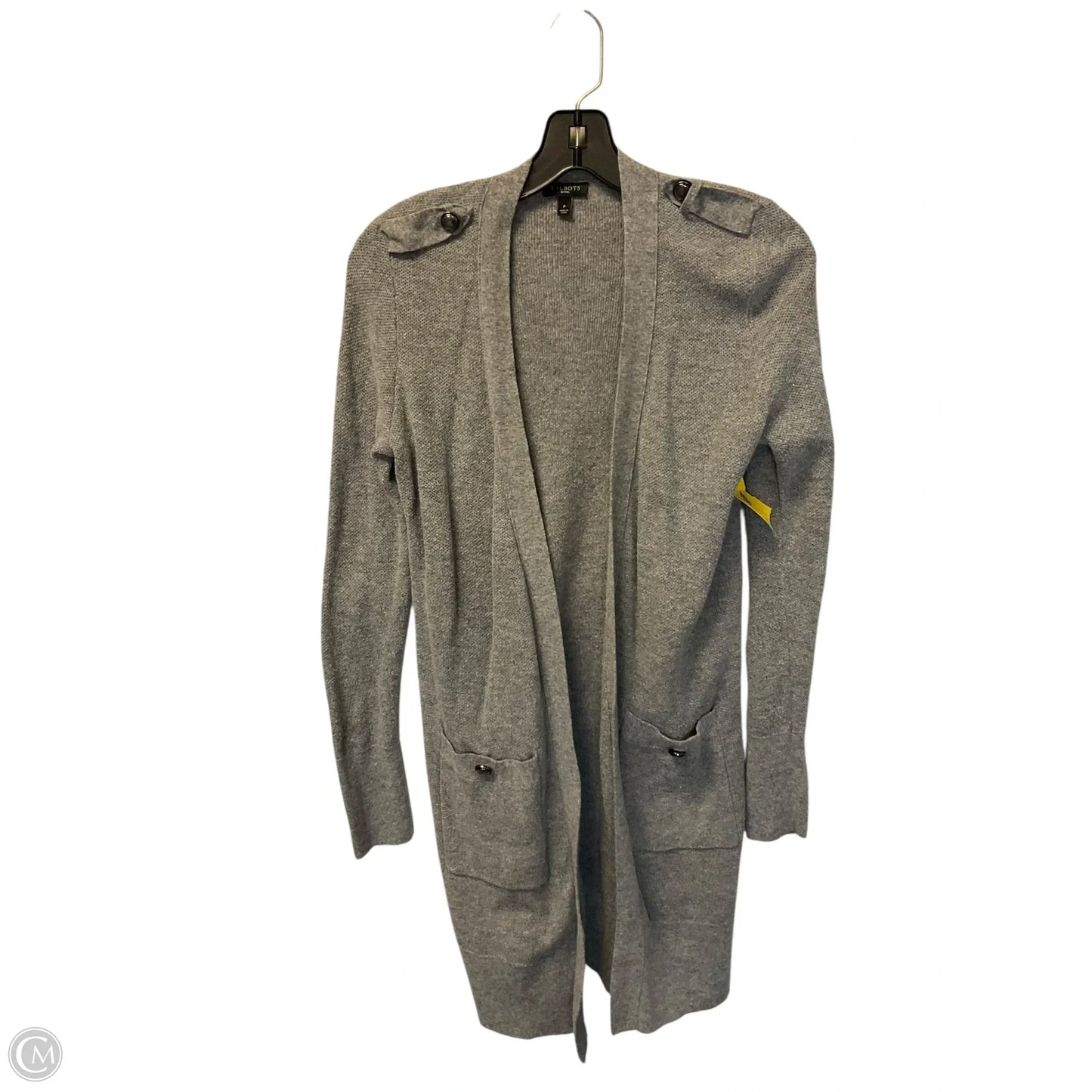 Cardigan By Talbots In Grey, Size: S