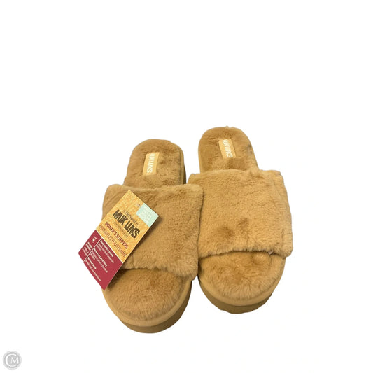 Slippers By Muk Luks In Tan, Size: 6
