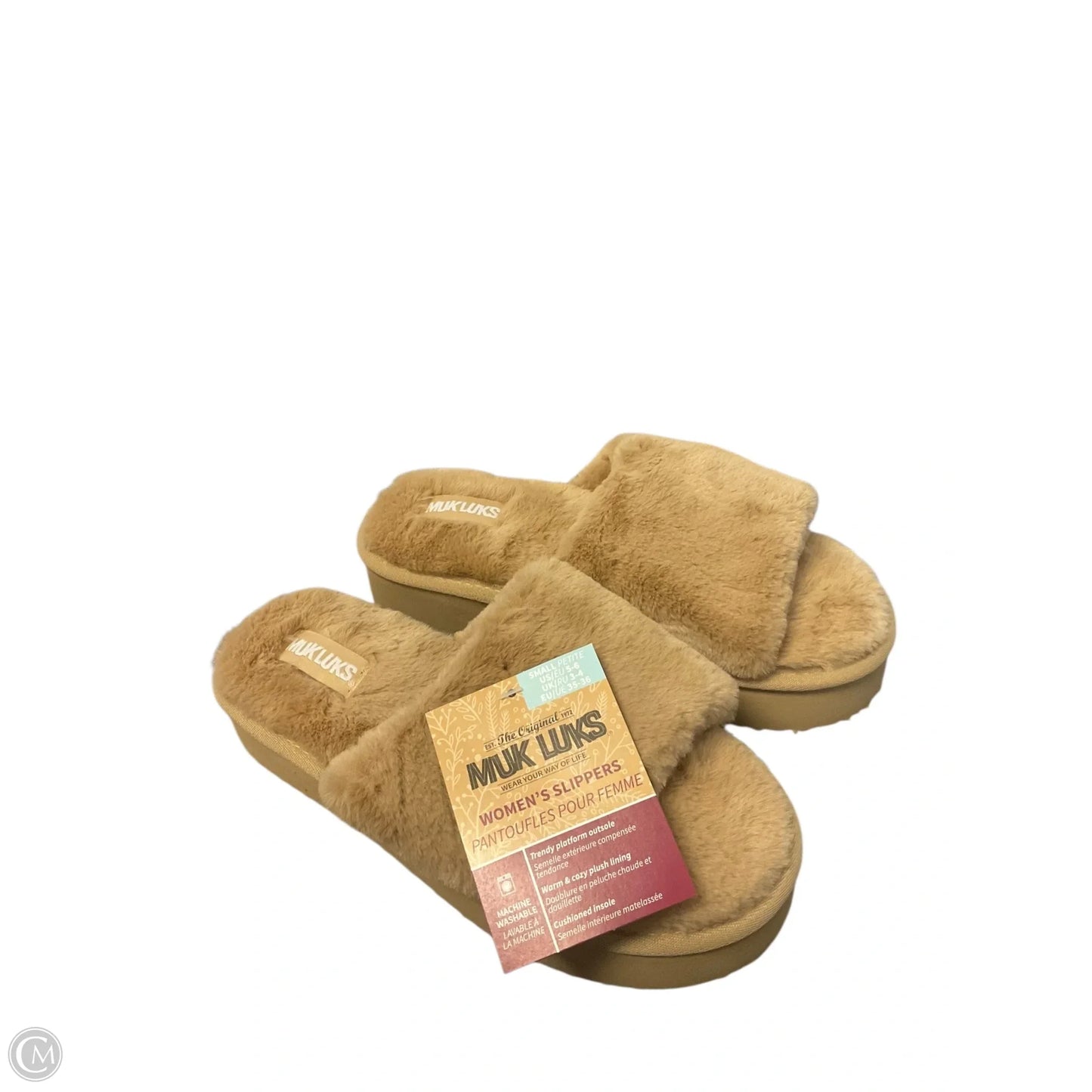 Slippers By Muk Luks In Tan, Size: 6