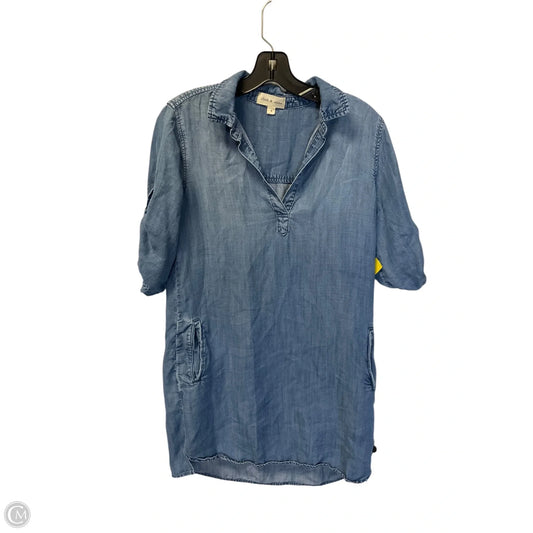 Dress Casual Short By Cloth & Stone In Blue Denim, Size: S