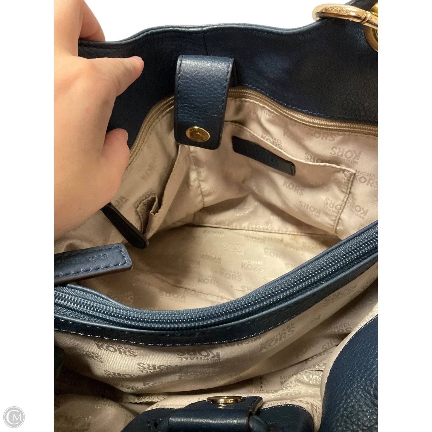 Handbag Designer By Michael Kors, Size: Medium