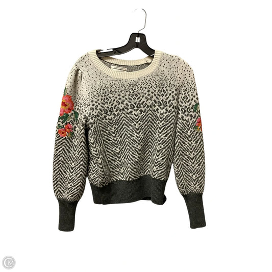Sweater By Anthropologie In Grey, Size: S