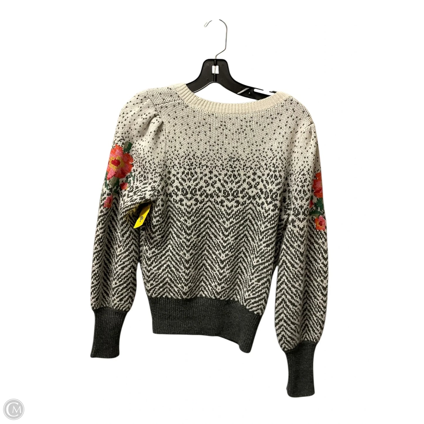 Sweater By Anthropologie In Grey, Size: S