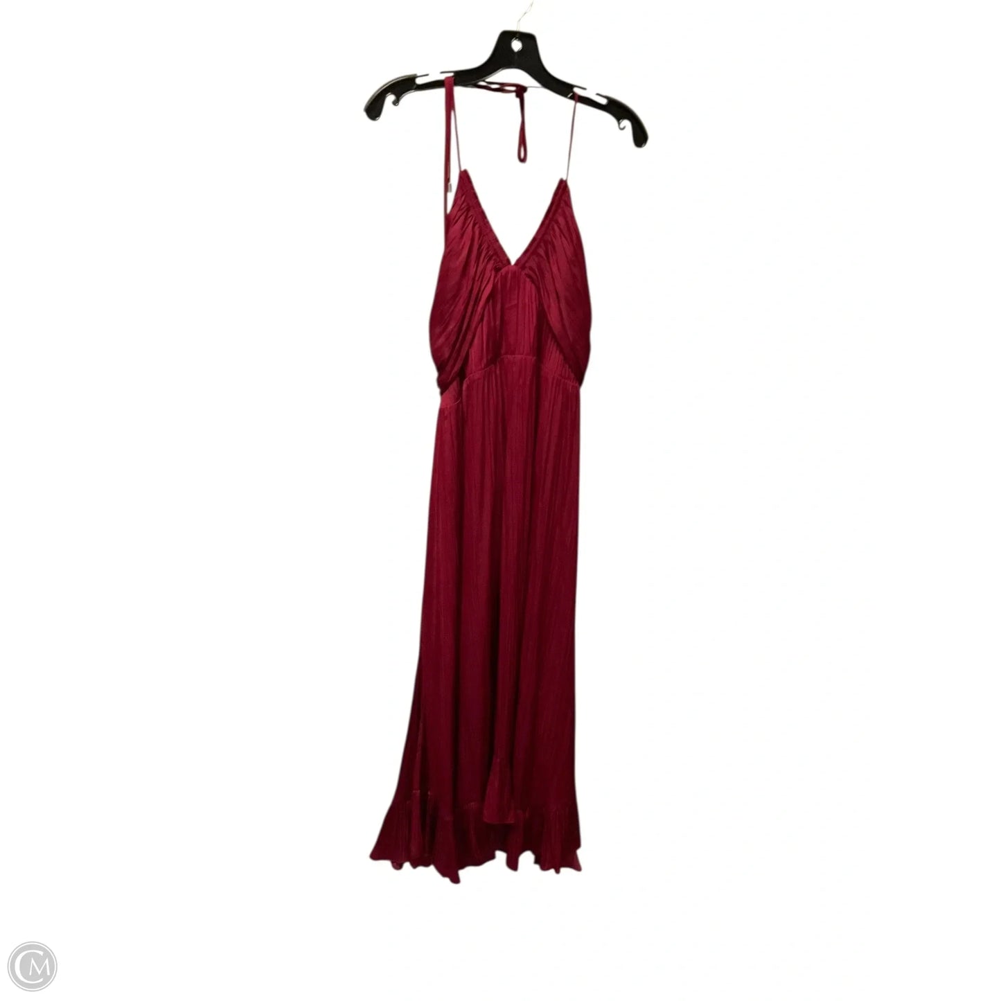Dress Party Long By Anthropologie In Red, Size: M