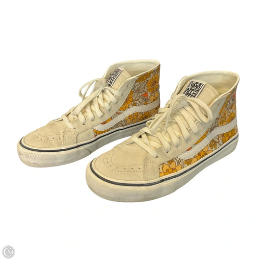 Shoes Sneakers By Vans In Beige, Size: 8