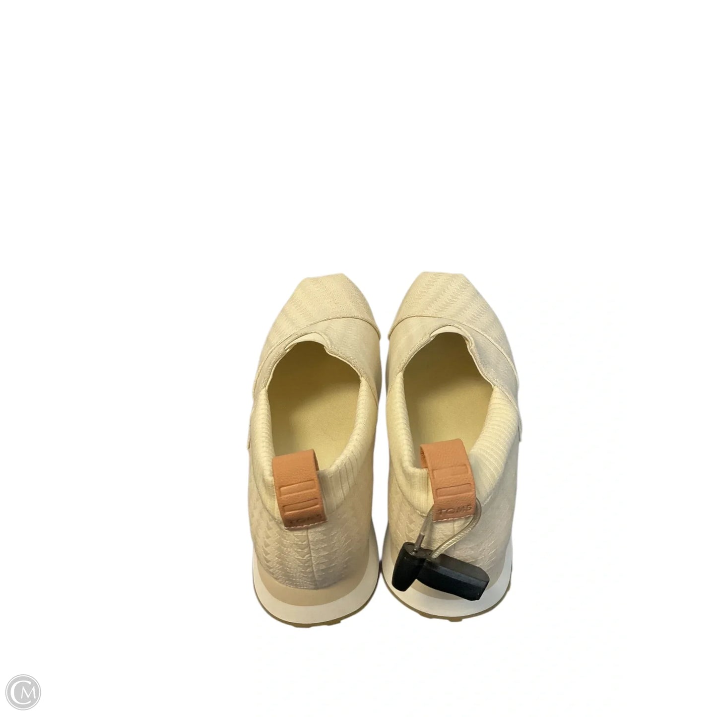 Shoes Sneakers By Toms In Cream, Size: 9