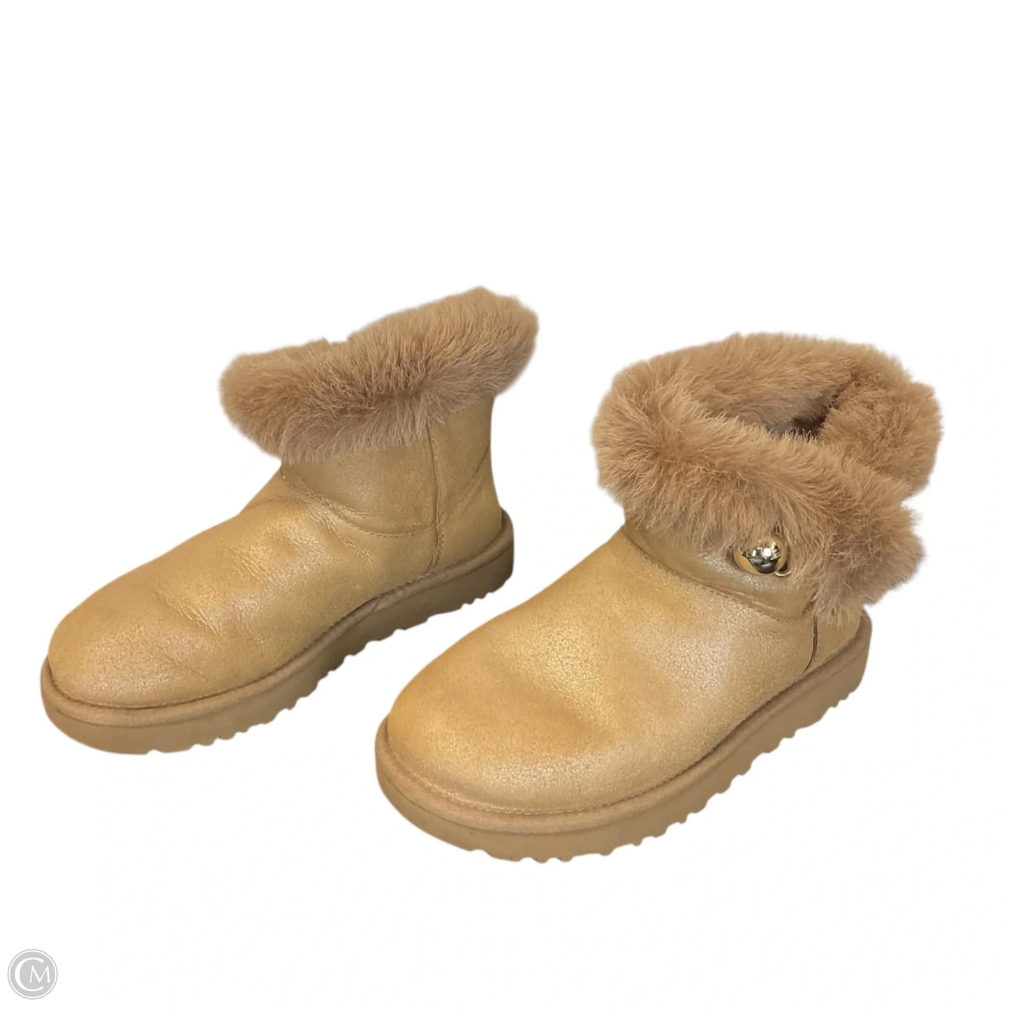 Boots Designer By Ugg In Tan, Size: 6