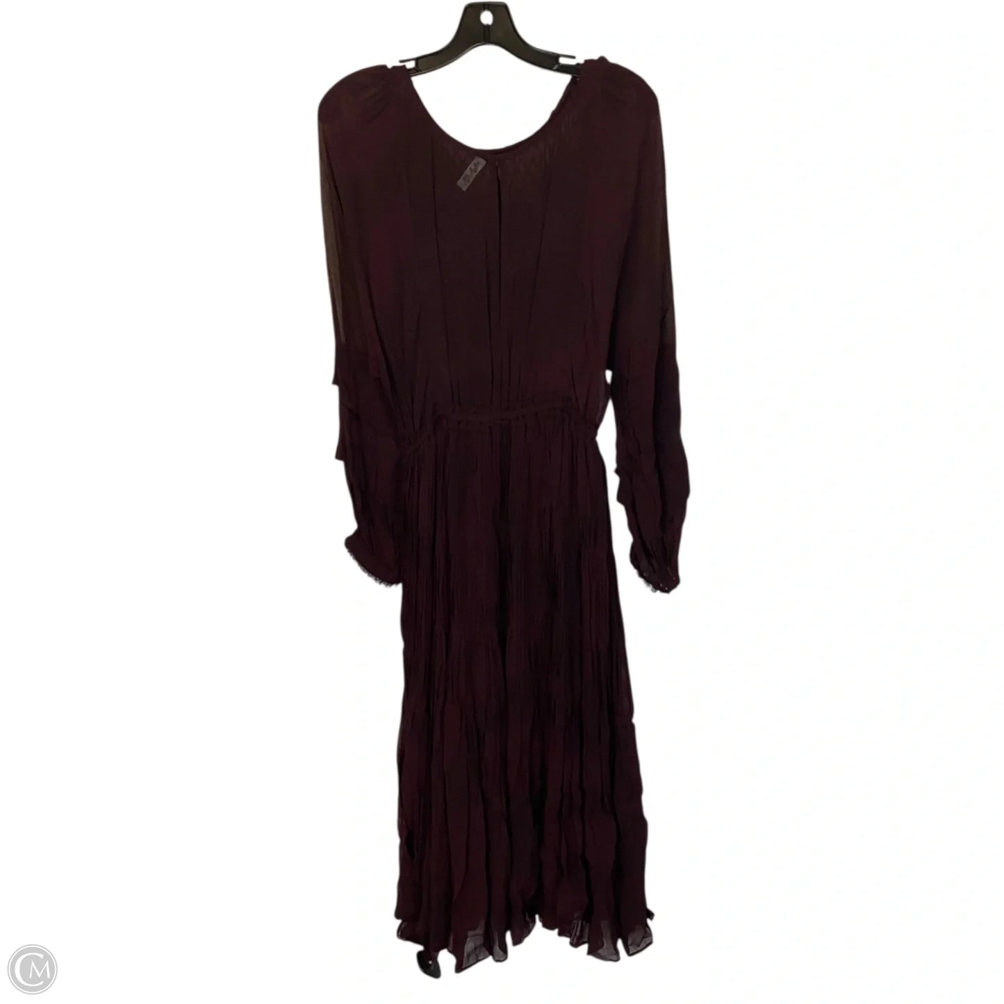 Dress Casual Midi By Loveshackfancy In Purple, Size: Xs