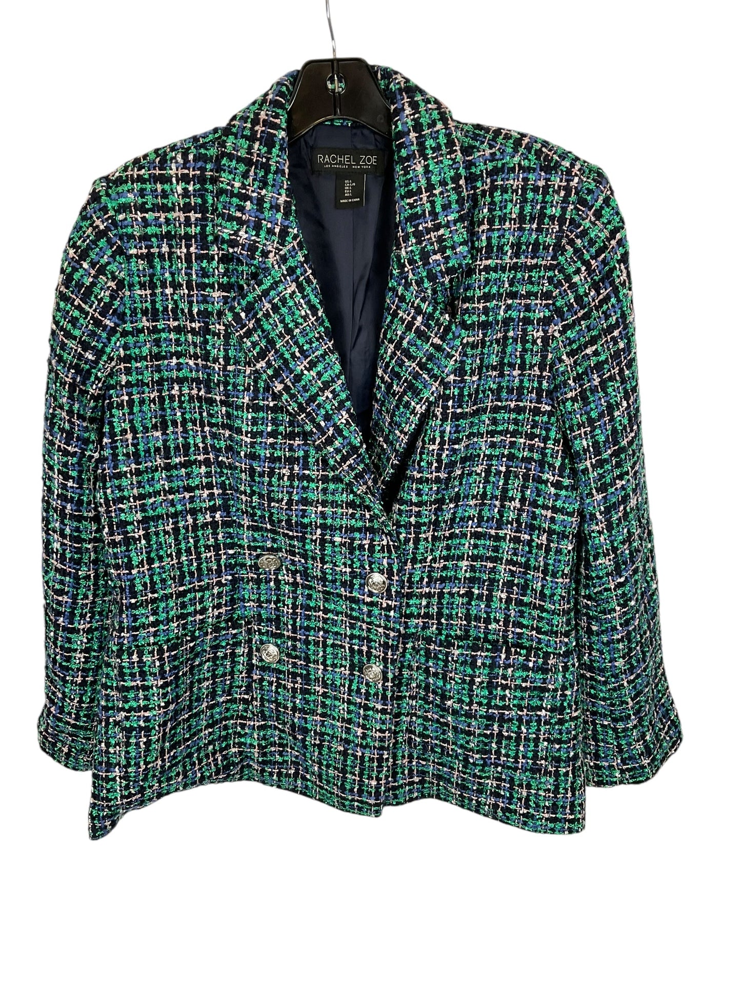 Blazer By Rachel Zoe In Green, Size: L