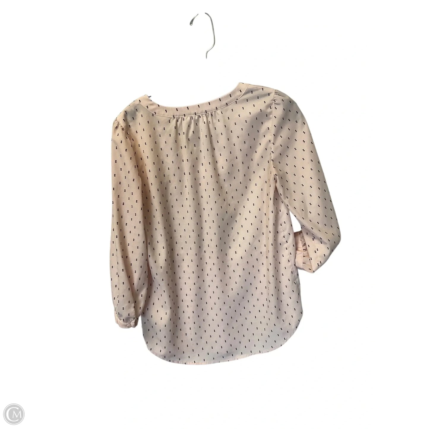 Top Long Sleeve By Elle In Pink, Size: Xs