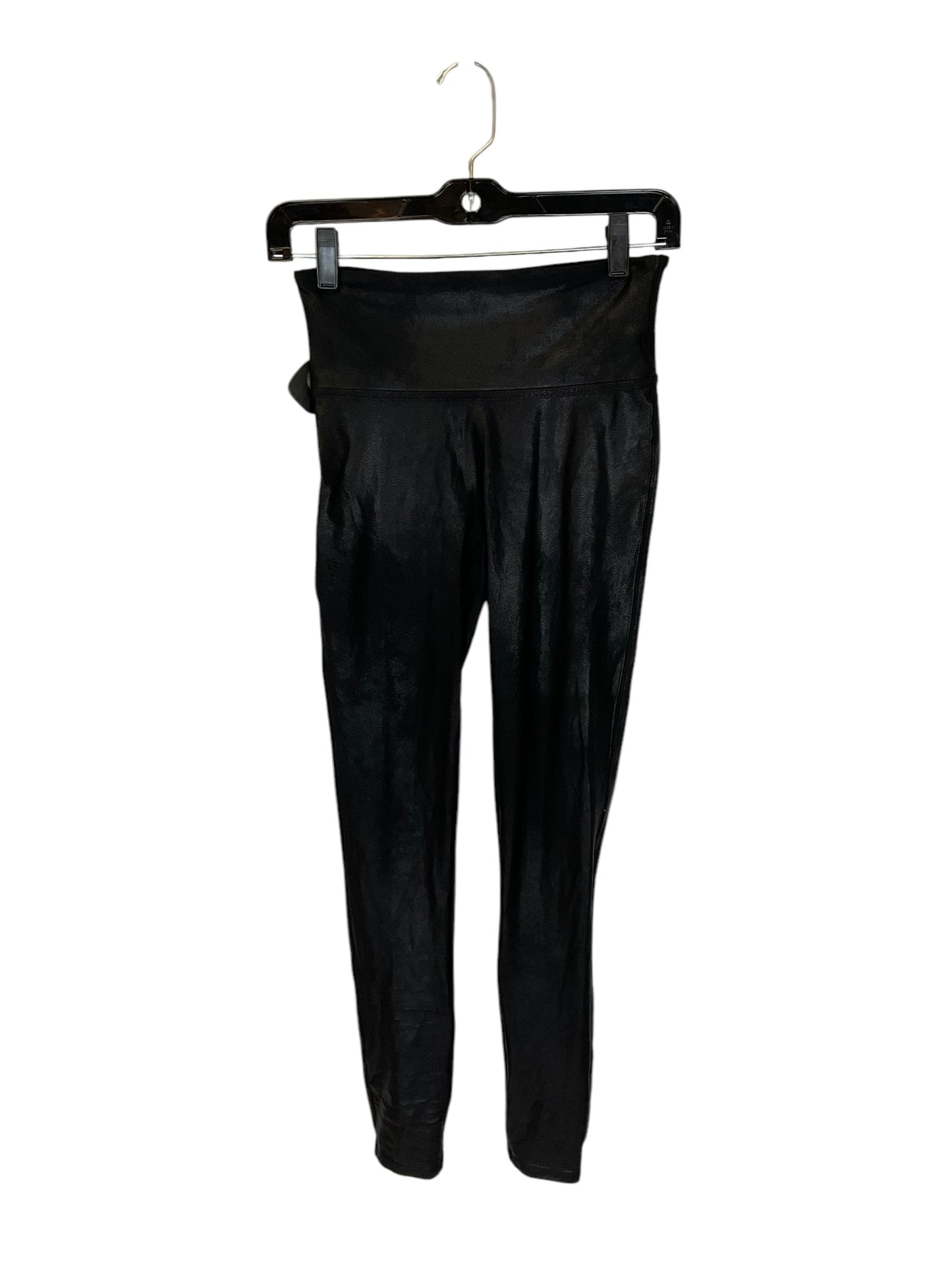 Athletic Leggings By Spanx In Black, Size: S