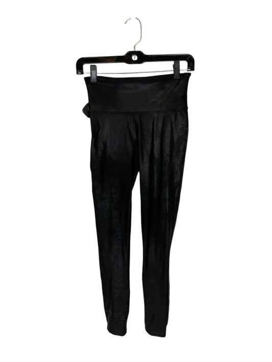 Athletic Leggings By Spanx In Black, Size: S