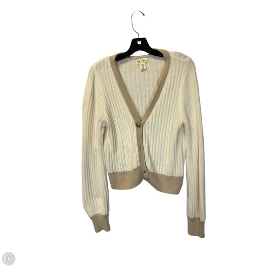 Sweater Cardigan By Jessica Simpson In White, Size: M