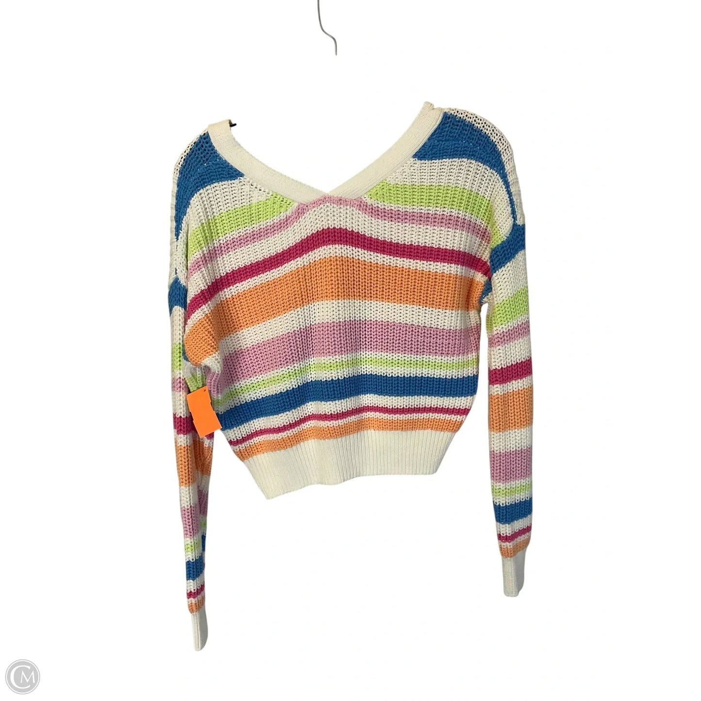 Cardigan By Jessica Simpson In Striped Pattern, Size: S