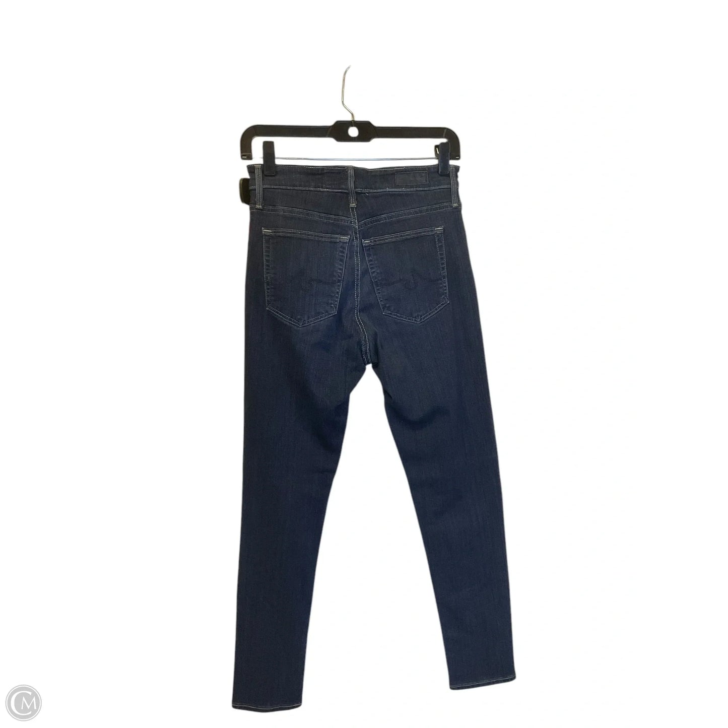 Jeans Skinny By Adriano Goldschmied In Blue Denim, Size: 6