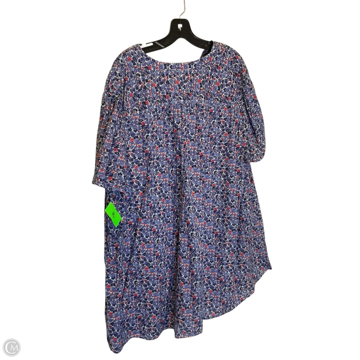 Top Short Sleeve By Woman Within In Blue, Size: 2x