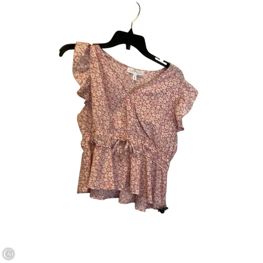 Top Short Sleeve By Clothes Mentor In Pink, Size: Xl