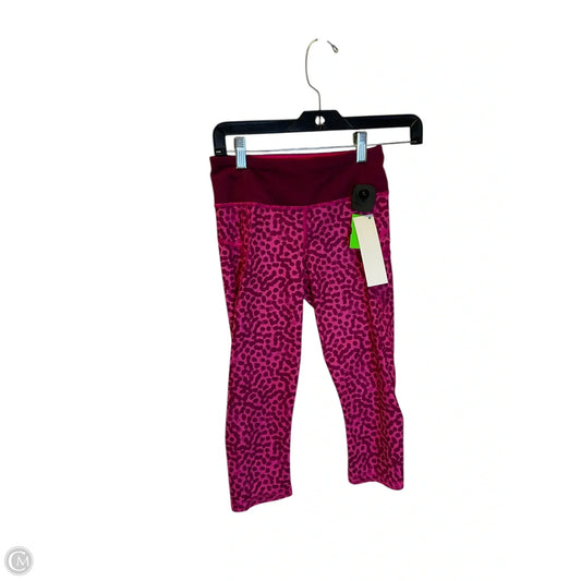 Athletic Capris By Lululemon In Pink, Size: S