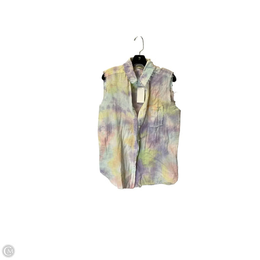 Top Sleeveless By Clothes Mentor In Tie Dye Print, Size: S