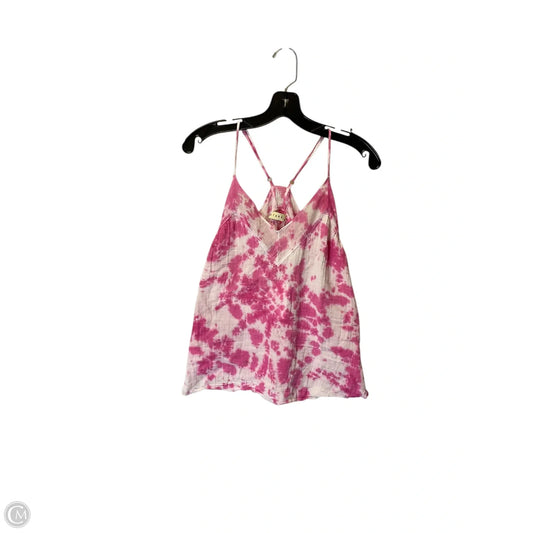 Top Sleeveless By Clothes Mentor In Tie Dye Print, Size: Xs