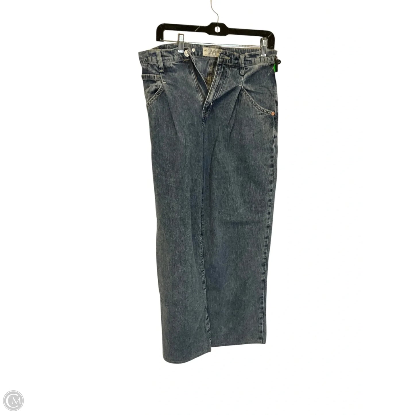 Jeans Wide Leg By We The Free In Blue Denim, Size: 2