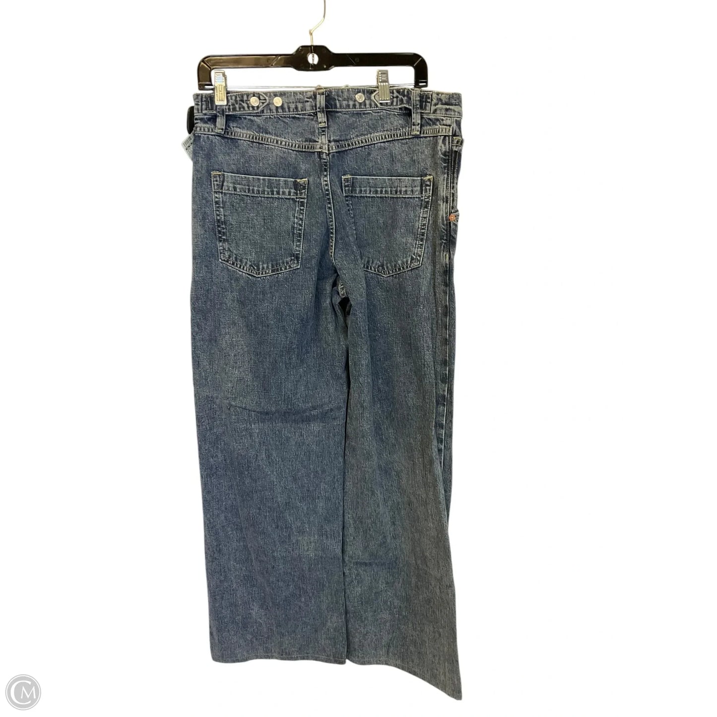 Jeans Wide Leg By We The Free In Blue Denim, Size: 2
