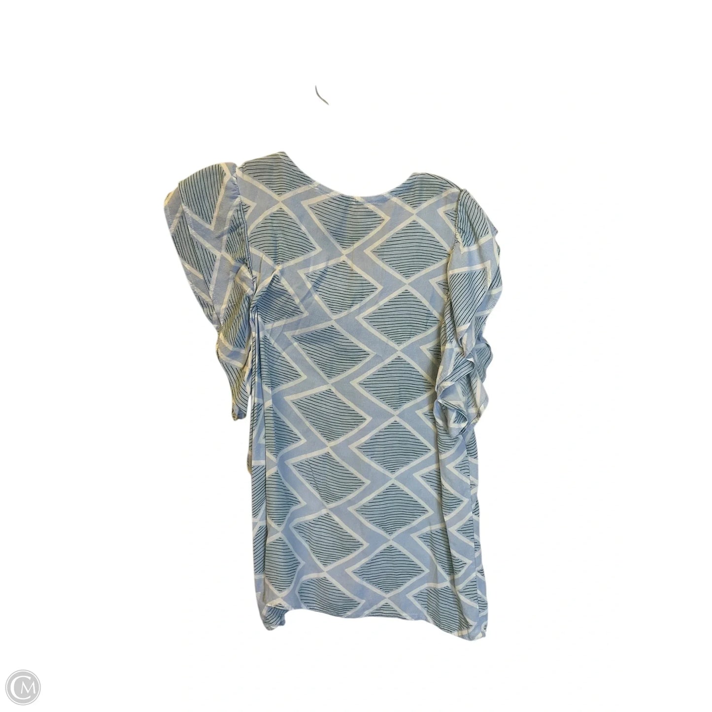 Top Short Sleeve By Clothes Mentor In Blue, Size: L