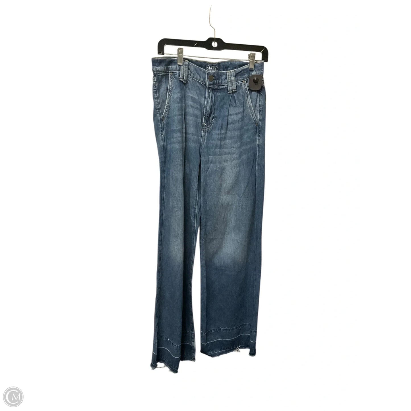 Jeans Wide Leg By Ana In Blue Denim, Size: 2