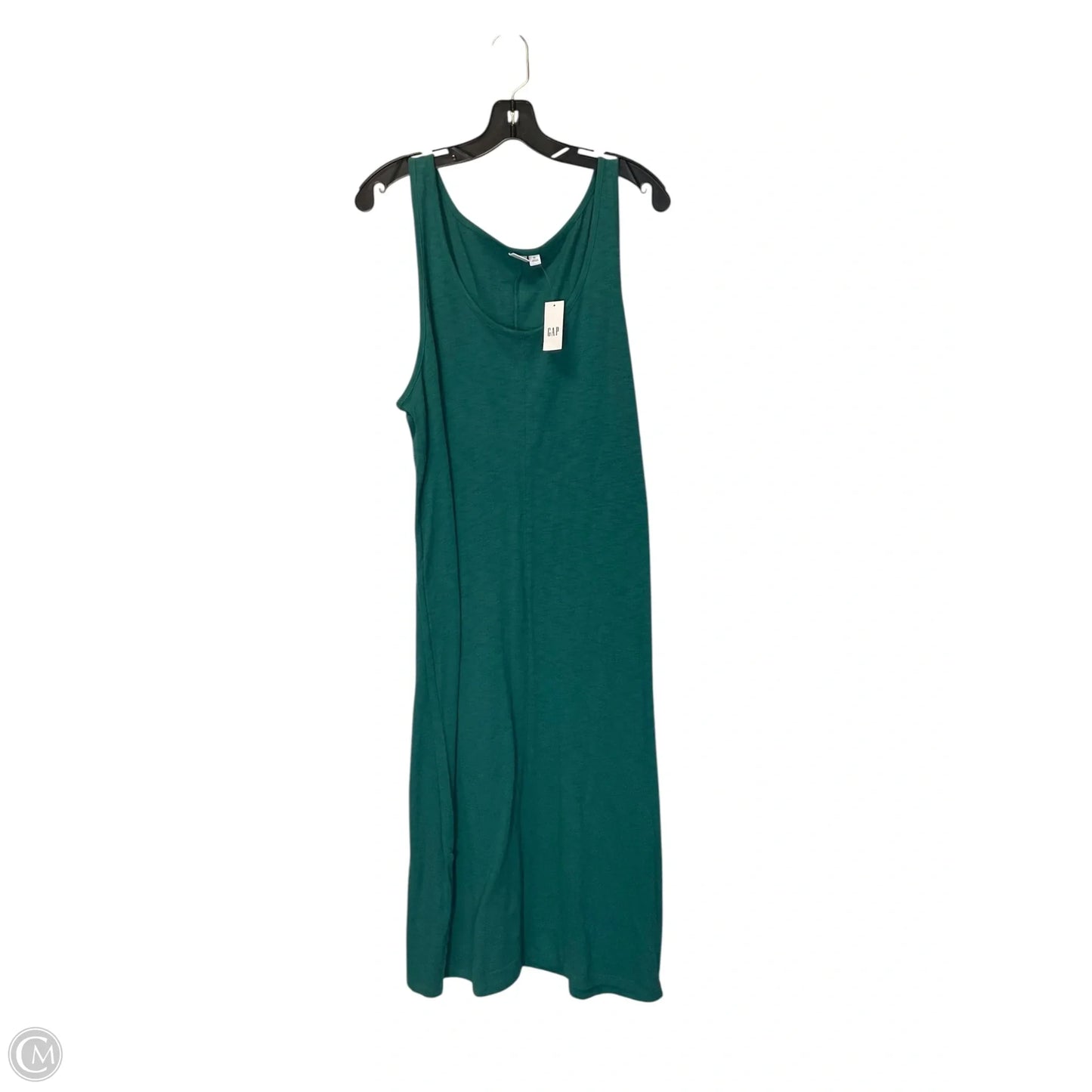 Dress Casual Midi By Gap In Green, Size: Xl