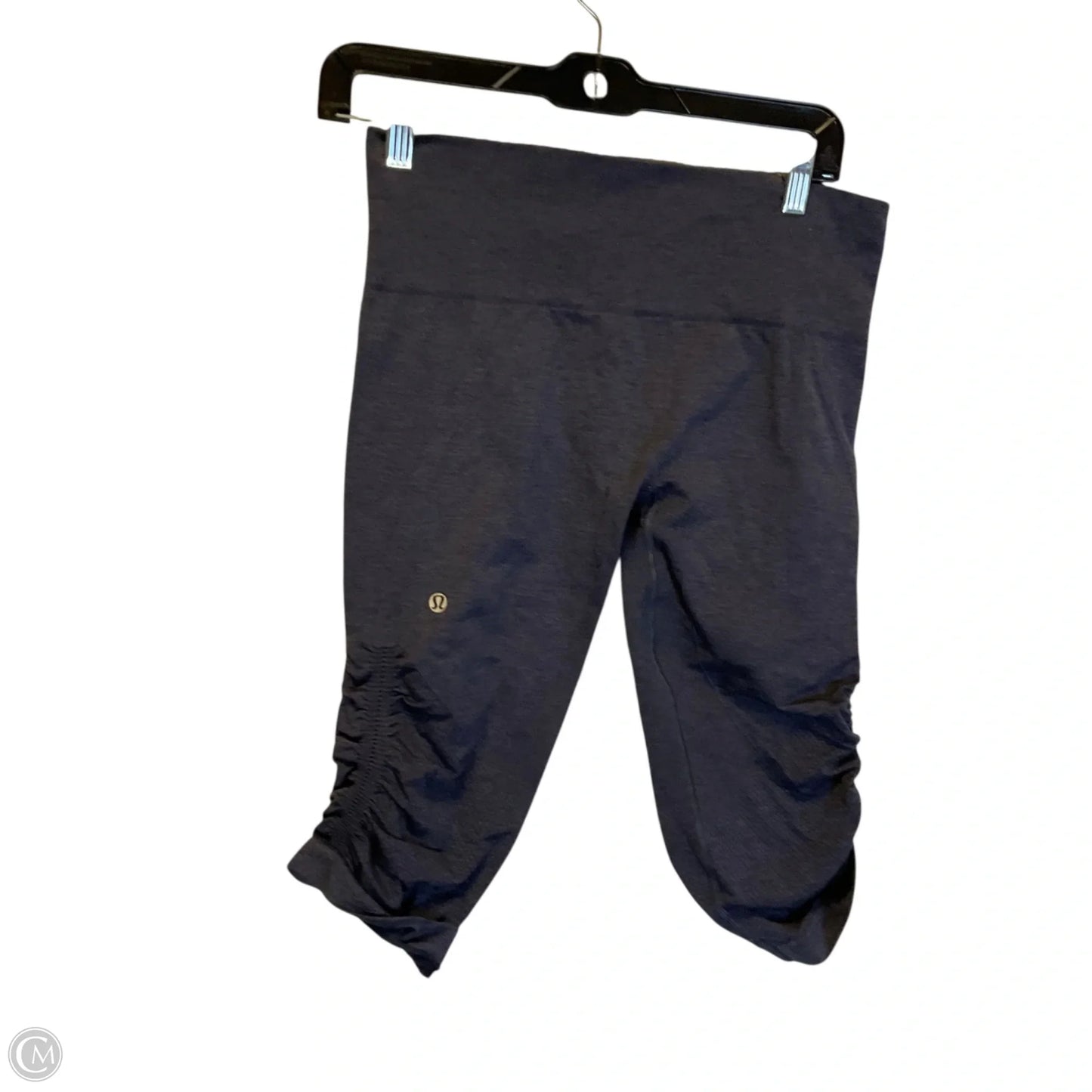 Athletic Capris By Lululemon In Blue, Size: M/L