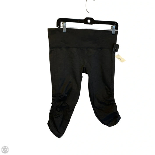 Athletic Capris By Lululemon In Black, Size: M/L