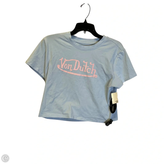 Top Short Sleeve By Clothes Mentor In Blue, Size: Xl