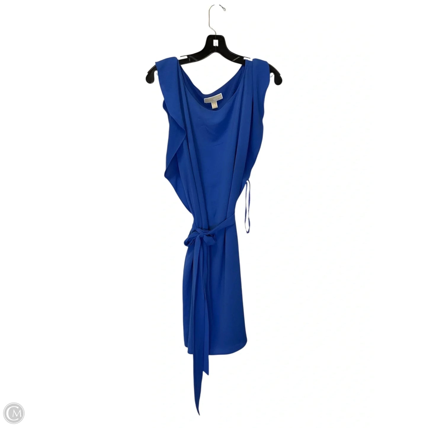 Dress Designer By Michael Kors In Blue, Size: Xl