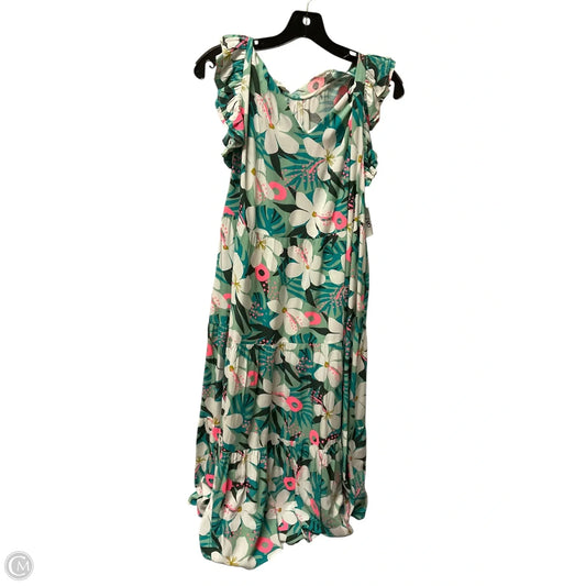 Dress Casual Midi By Thml In Floral Print, Size: S