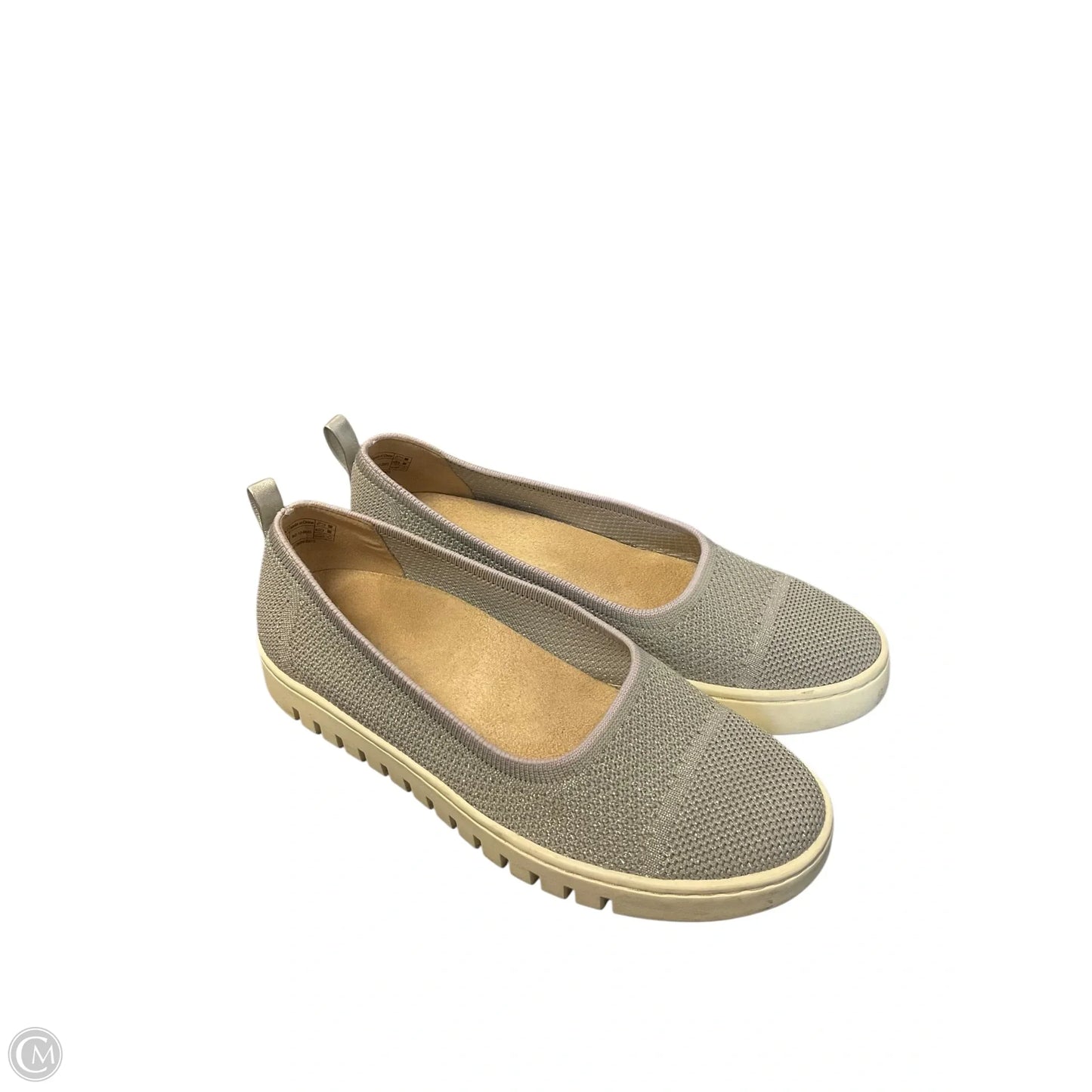 Shoes Flats By Vionic In Purple & Silver, Size: 7