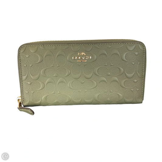 Wallet Designer By Coach, Size: Medium
