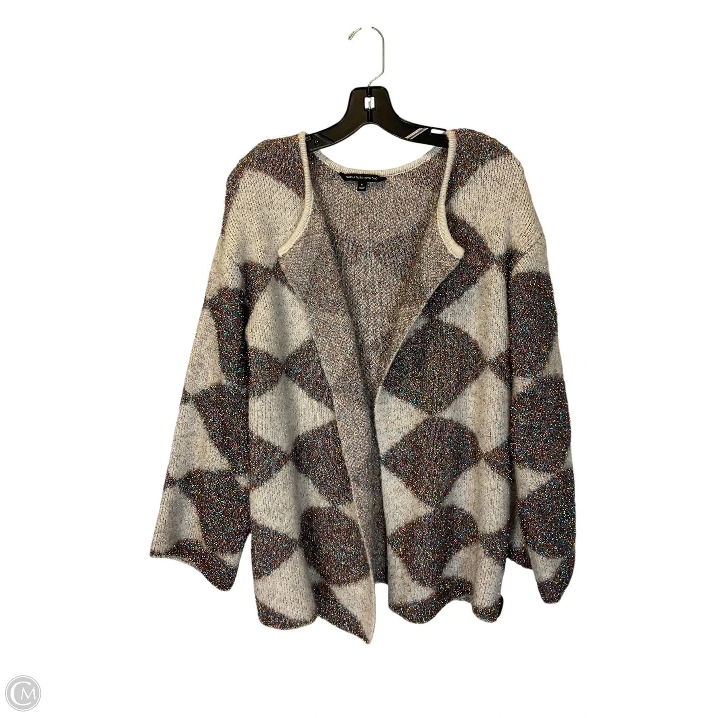 Cardigan By Signature Studio In Multi-colored, Size: S