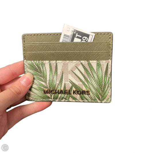Id/card Holder Designer By Michael Kors, Size: Small