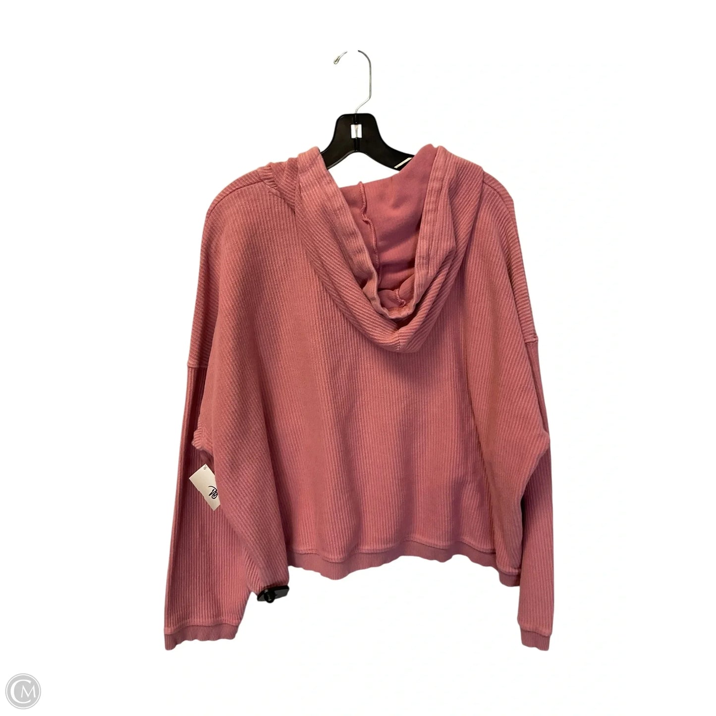 Top Long Sleeve By Aerie In Pink, Size: Xxl