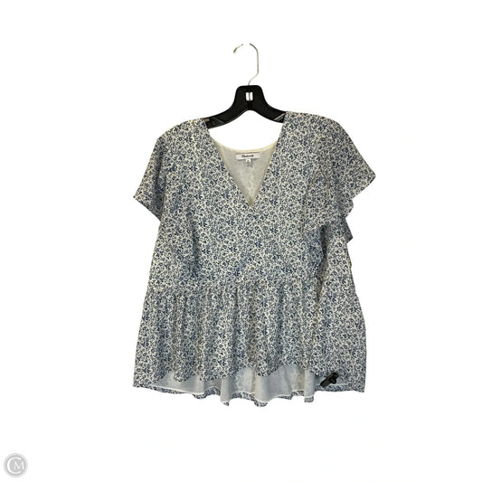 Top Sleeveless By Madewell In Floral Print, Size: Xl