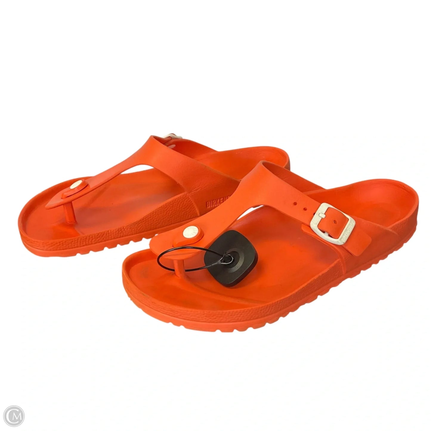 Shoes Flats By Birkenstock In Orange, Size: 9.5