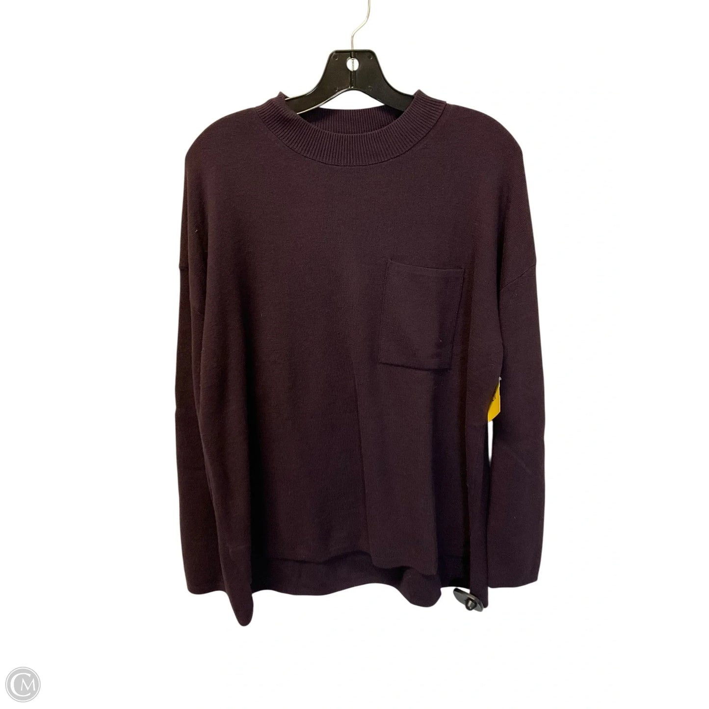 Sweater By Banana Republic In Purple, Size: L